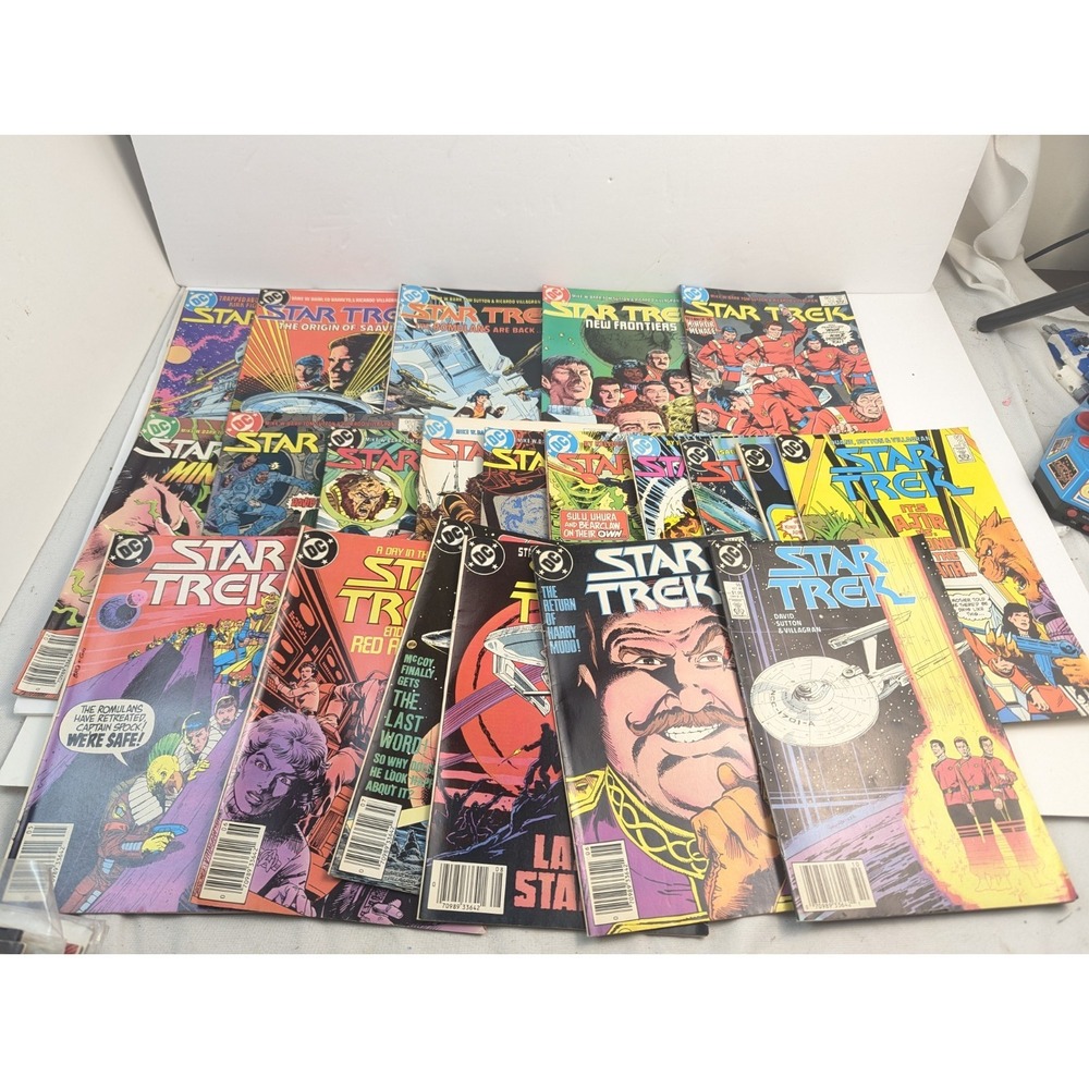 Star Trek DC Comic Book‎ Graphic Novel Lot of 21 1984,85,86